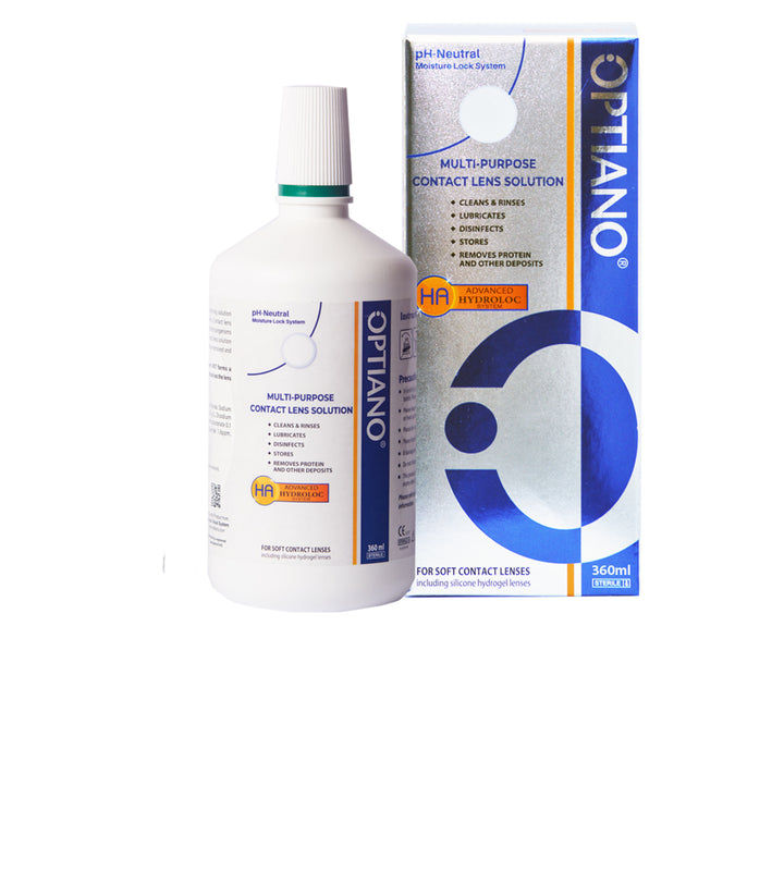 Color contact lens multi purpose solution