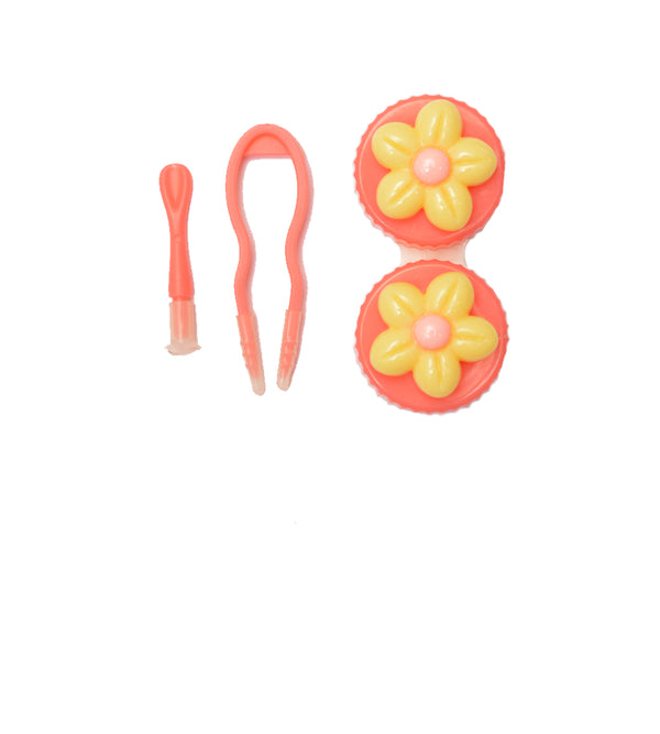 Fancy traveling lens kit with lens accessories lens applicator and tweezer
 