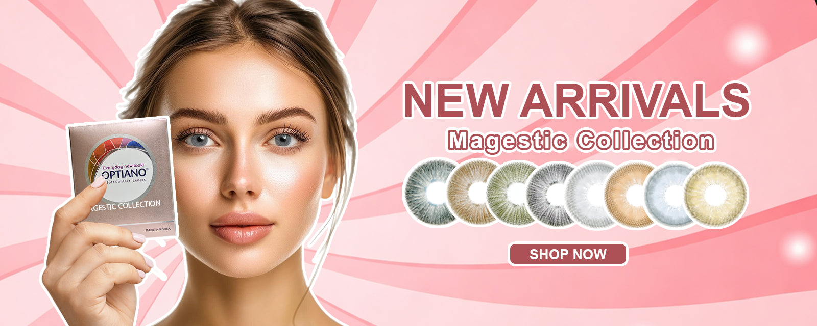 Optiano New collection, Best color contact lens brand in Pakistan.
